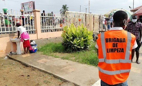 OMS e parceiros juntam-se a Angola para responder surto de cólera no país