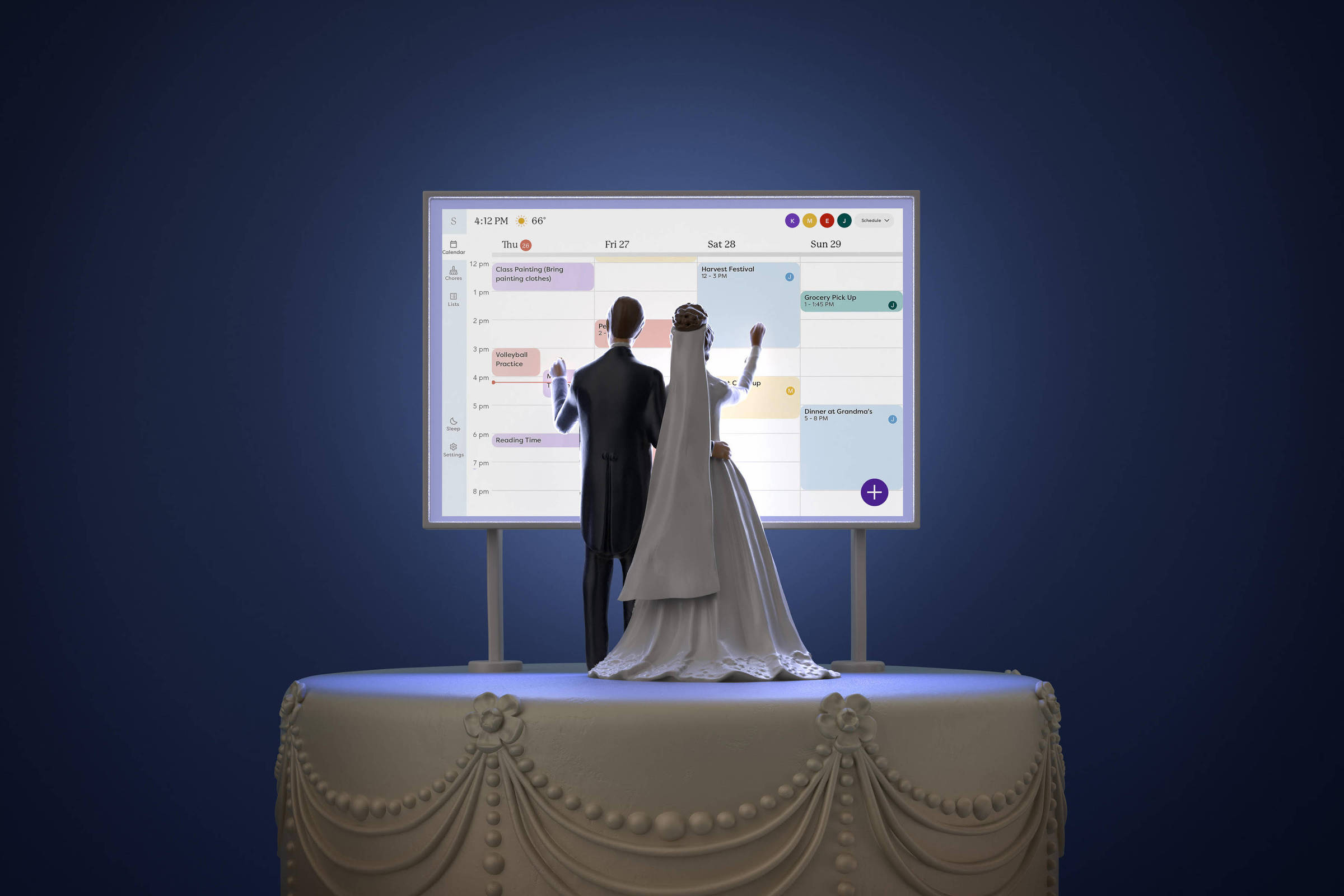 Calendário digital pode salvar a organização familiar? - 16/05/2025 - Equilíbrio