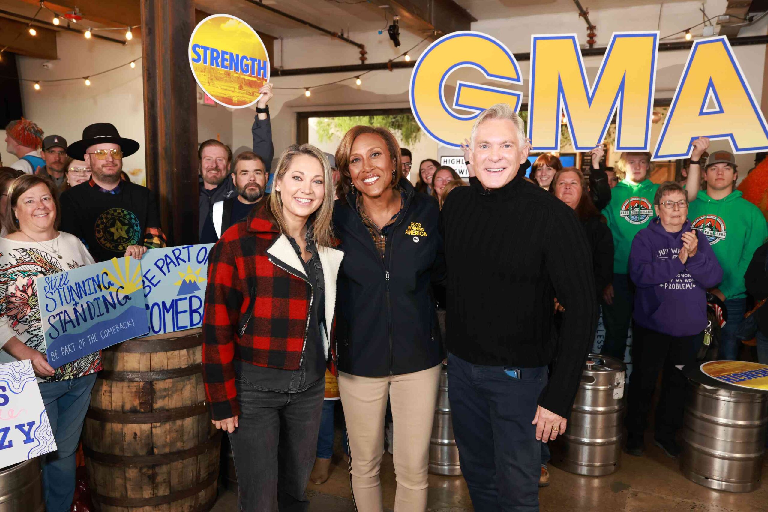 Robin Roberts e Ginger Zee na execução do 'GMA' 5K e o poder do movimento
