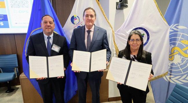 O diretor da PAHO assina a estratégia de cooperação sub -regional de 2025-2031 para a América Central, a República Dominicana e o México - Paho/que