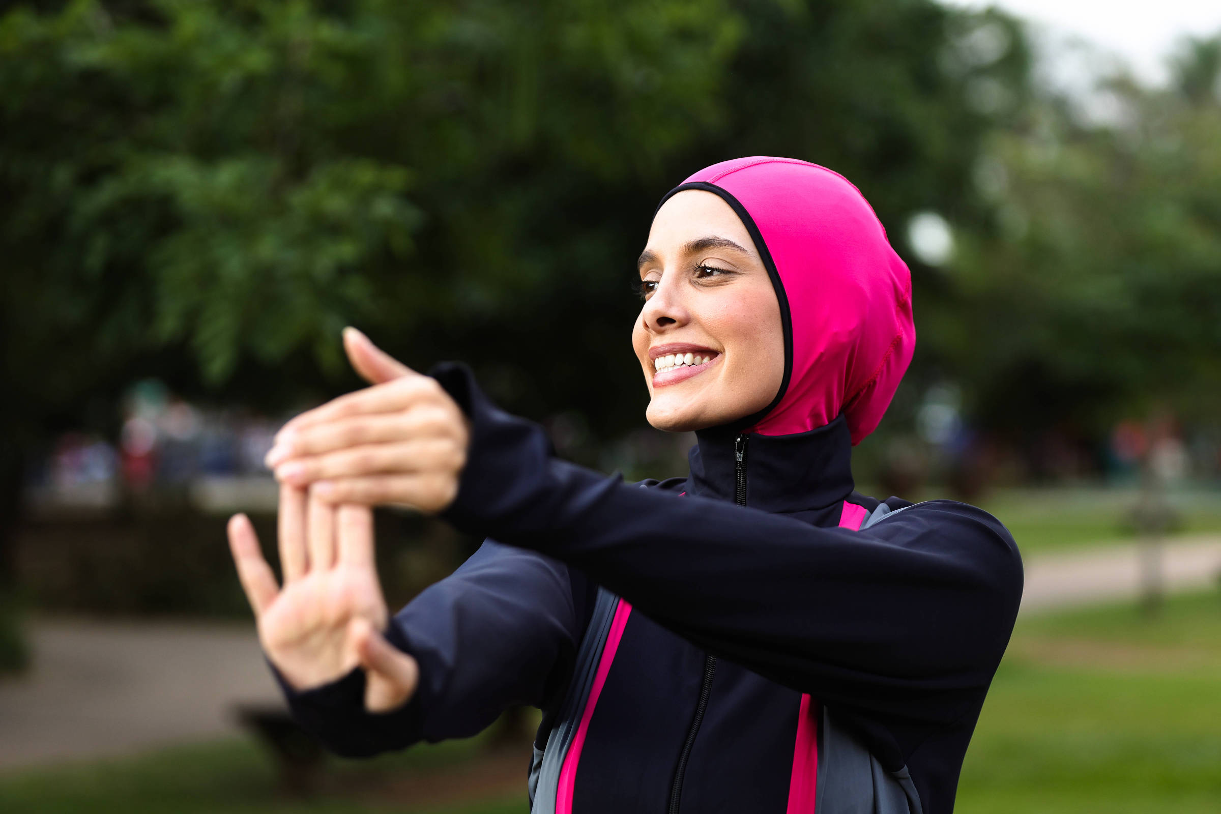 Mulheres muçulmanas e a moda fitness modesta - 01/07/2025 - Equilíbrio