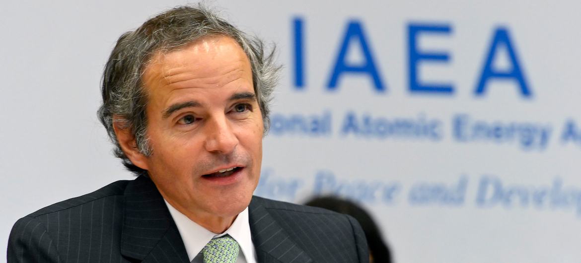 Diretor-geral da Aiea, Rafael Mariano Grossi