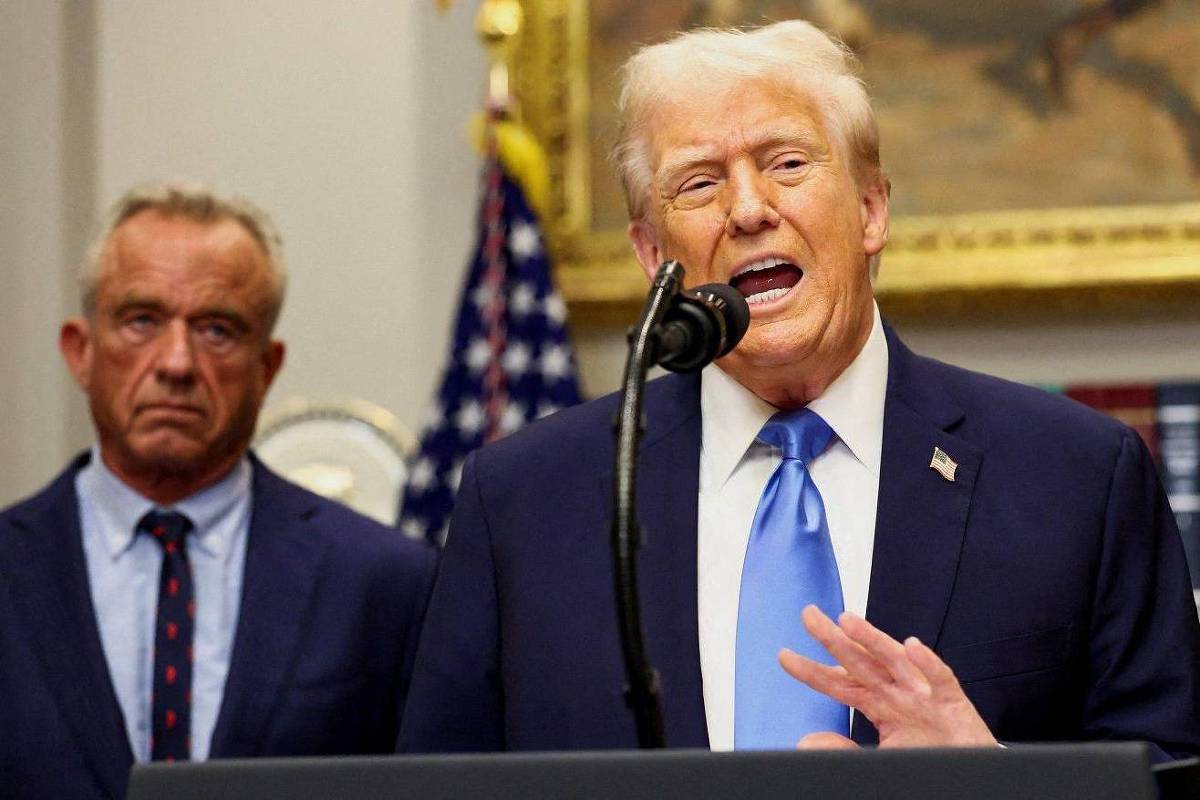 Três falas de Trump sobre autismo e vacinas checadas - 24/09/2025 - Equilíbrio e Saúde