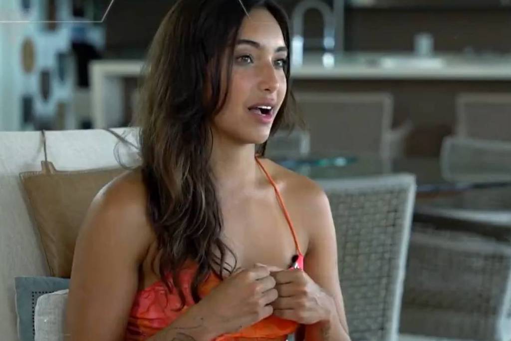 Mulher branca no Fantástico