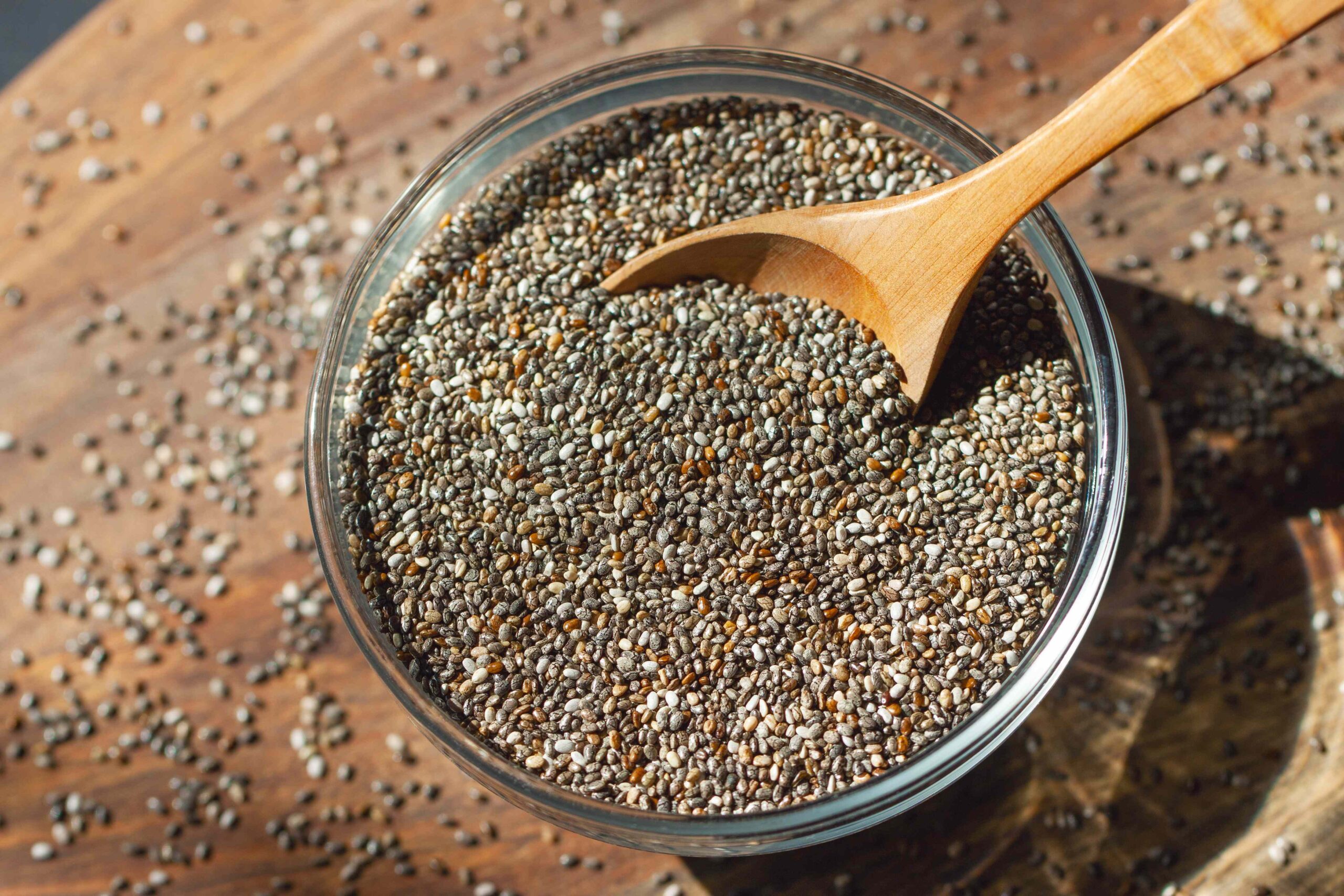 7 Condições As sementes de chia podem ajudar com