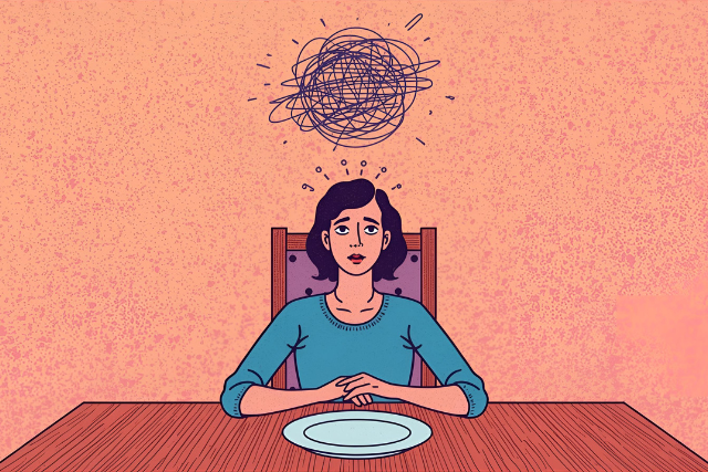 O que finalmente me ajudou a me libertar do barulho constante da comida