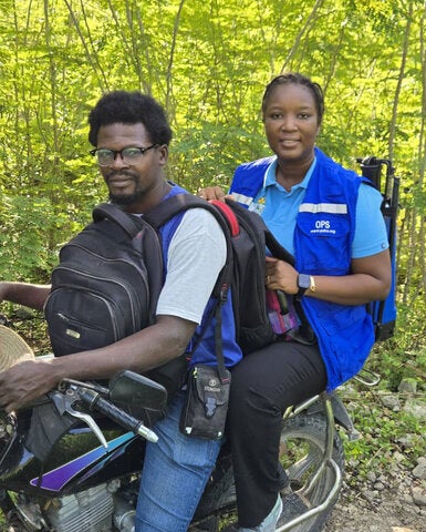 Alcançando as comunidades afetadas